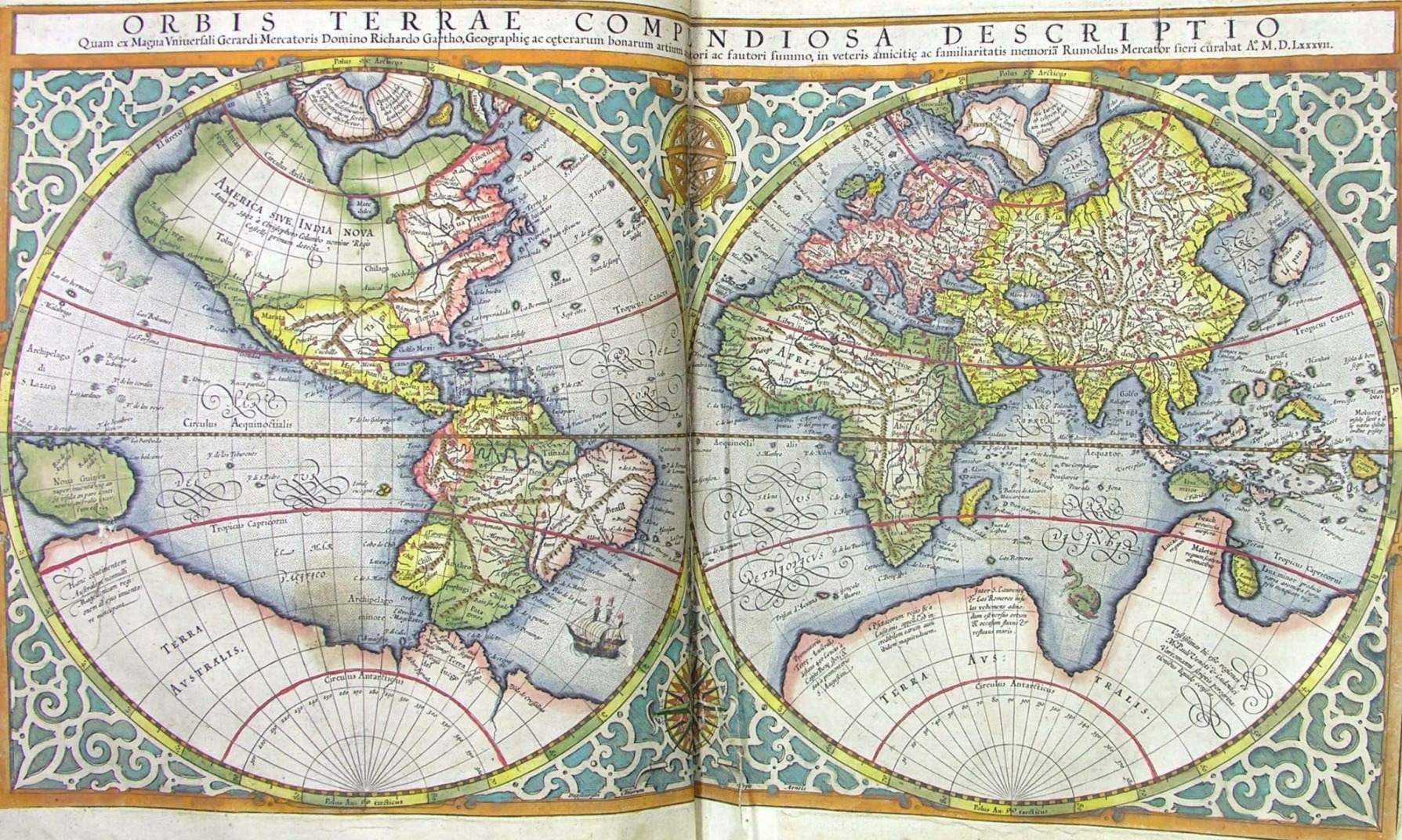 The Original Map Of The World